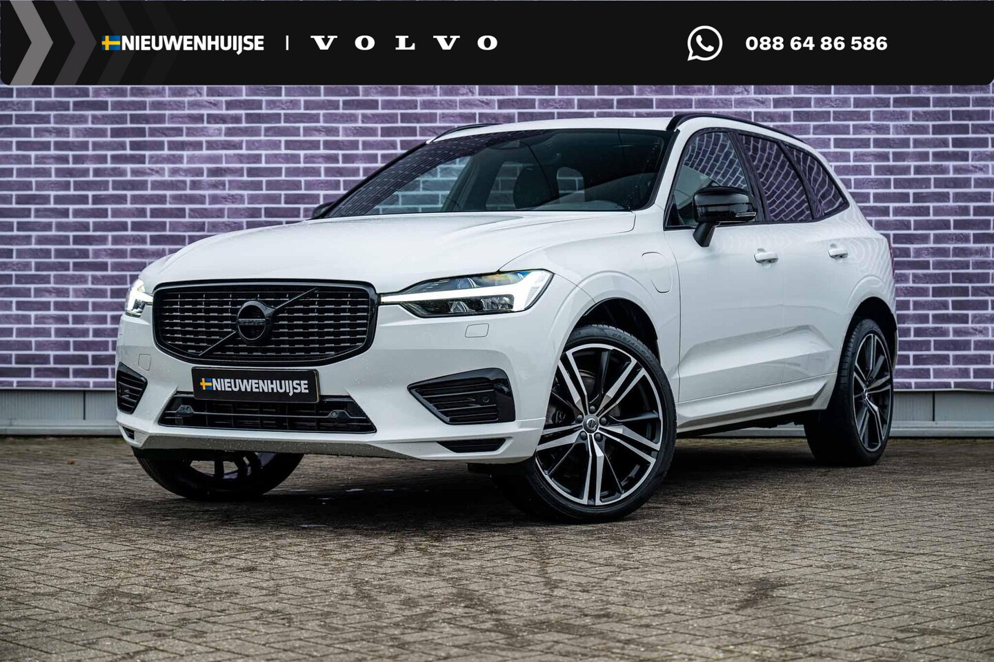 Volvo XC60 - 2.0 T6 Plug-in hybrid AWD R-Design | Adaptieve Cruise Control | BLIS | Stoel en Stuurverwa - AutoWereld.nl