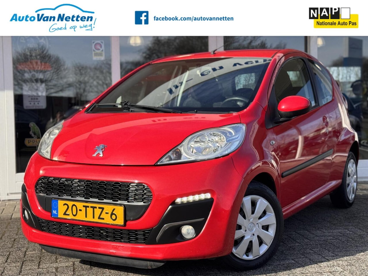 Peugeot 107 - 1.0 Active 1.0 Active, AUTOMAAT!, AIRCO, CPV,Elek pakket, - AutoWereld.nl