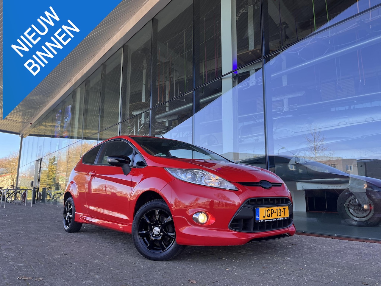 Ford Fiesta - 1.4 RED & BLACK ST LINE 97 PK-AIRCO-MFT-ECC - AutoWereld.nl