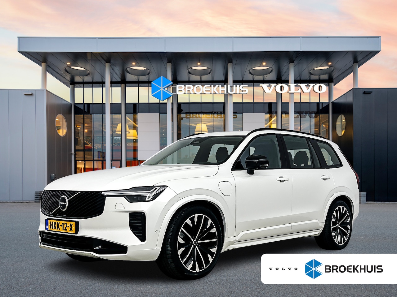 Volvo XC90 - T8 Recharge Ultra Dark | 21" | Luchtvering | Geventileerd Nappa | Massagestoelen | Bowers - AutoWereld.nl