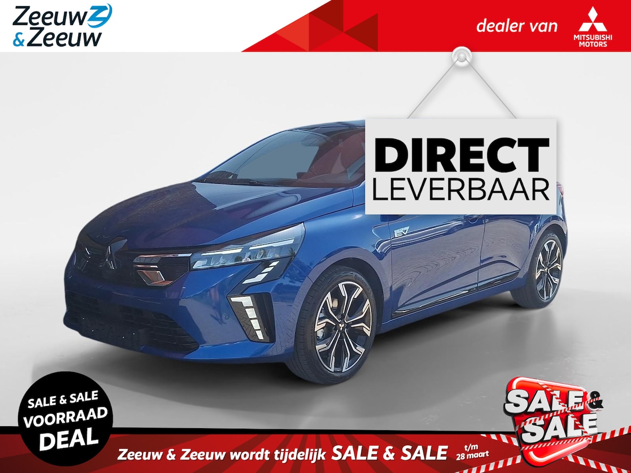 Mitsubishi Colt - 1.6 HEV Intense+ €4000,- KORTING |Navigatie| Stoel en stuurverwarming|| PDC V+A| Carplay/A - AutoWereld.nl