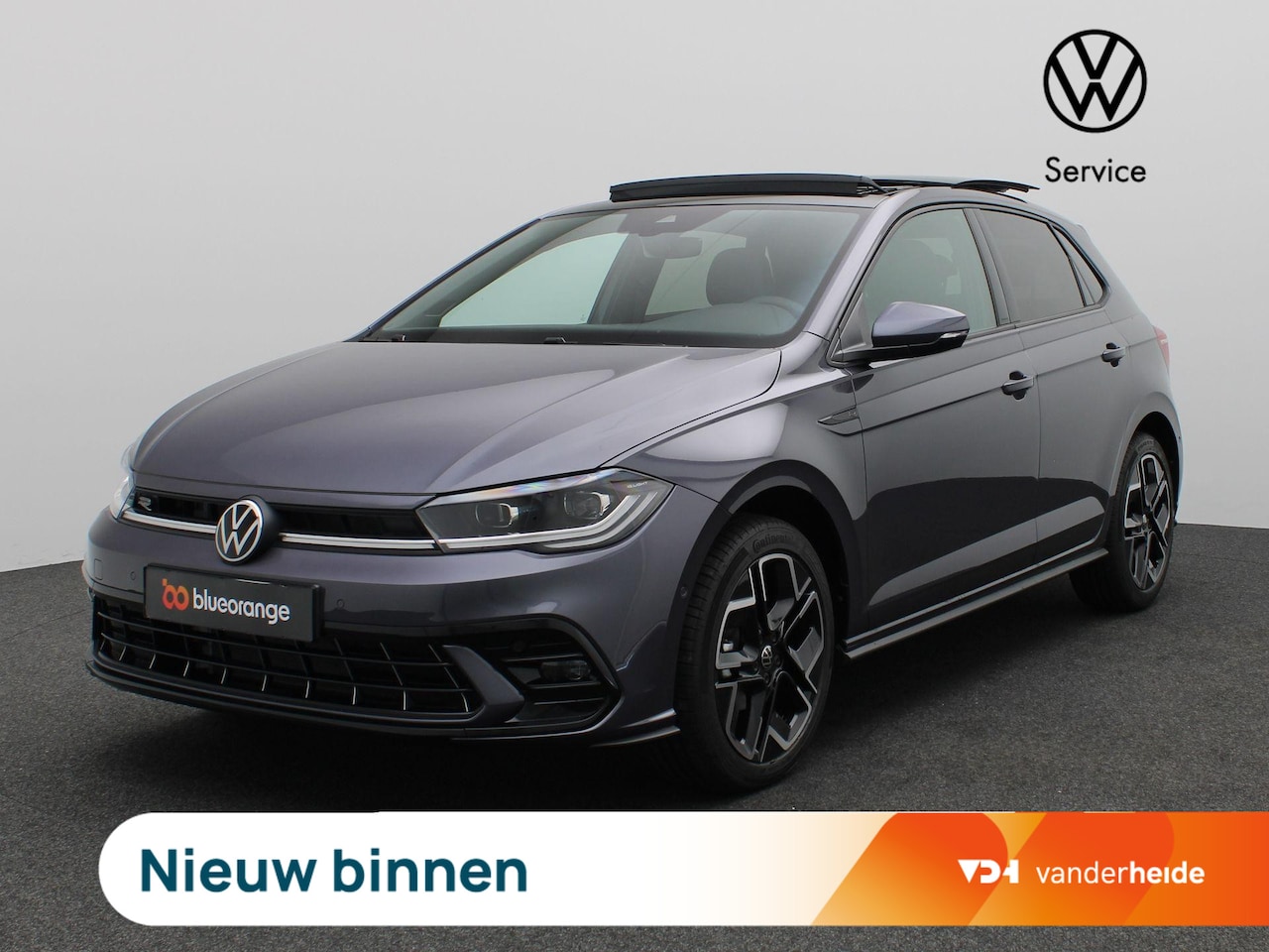 Volkswagen Polo - 1.0 TSI R-Line Edition 95PK DSG Pano-Schuifdak, Keyless, Matrix LED-Verlichting, Side Assi - AutoWereld.nl