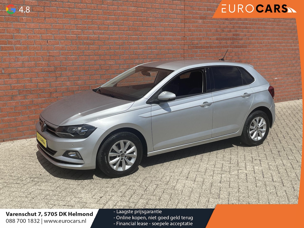 Volkswagen Polo - 1.0 TSI 110pk DSG Highline | Navigatie | Apple Carplay/Android Auto | Parkeersensoren | Ad - AutoWereld.nl