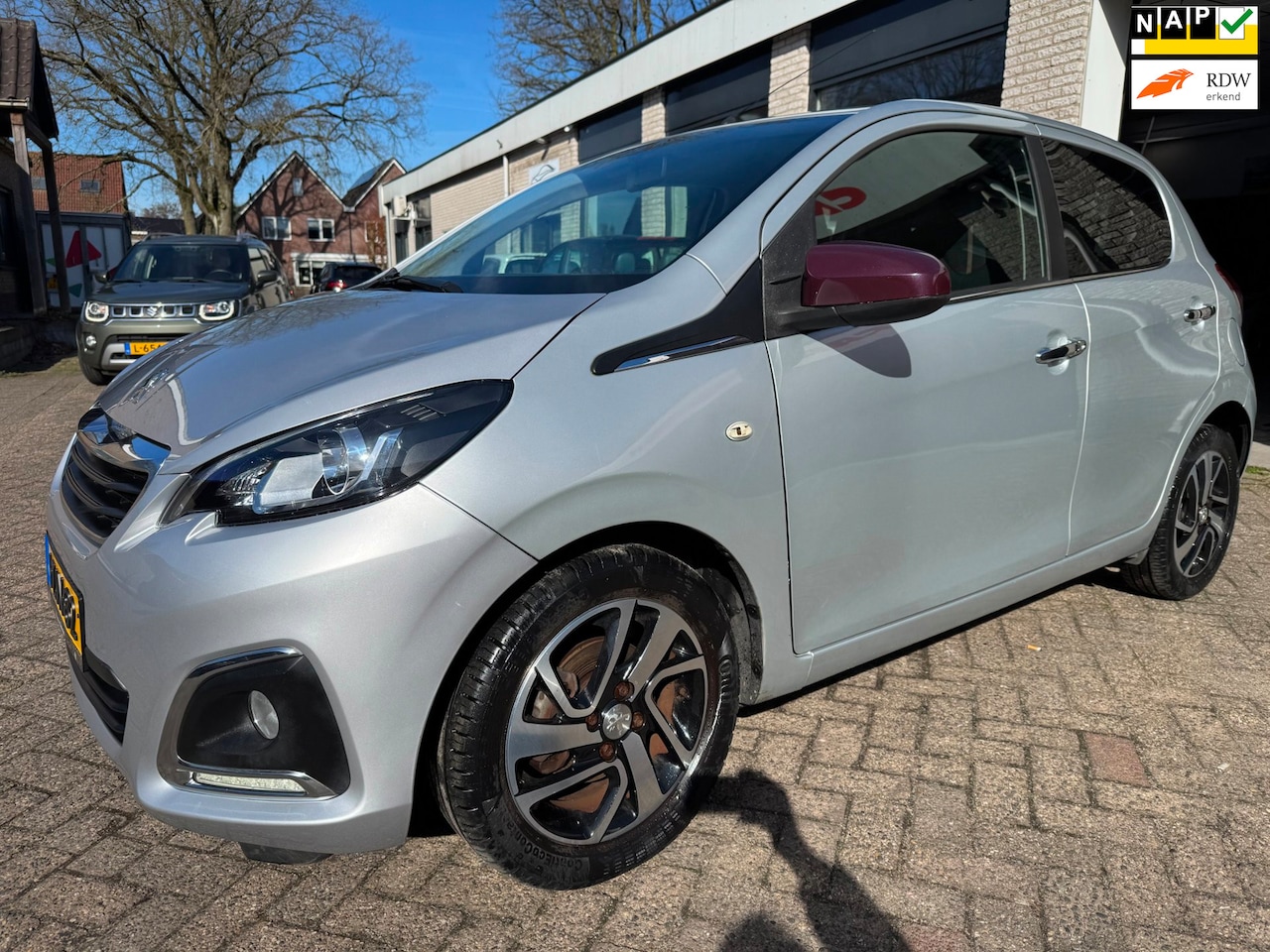 Peugeot 108 - 1.0 e-VTi Première AIRCO LM VELGEN ORG 88089 KM NAP BOMVOLLE BINNEN BUITEN NW STAAT.KLENE - AutoWereld.nl