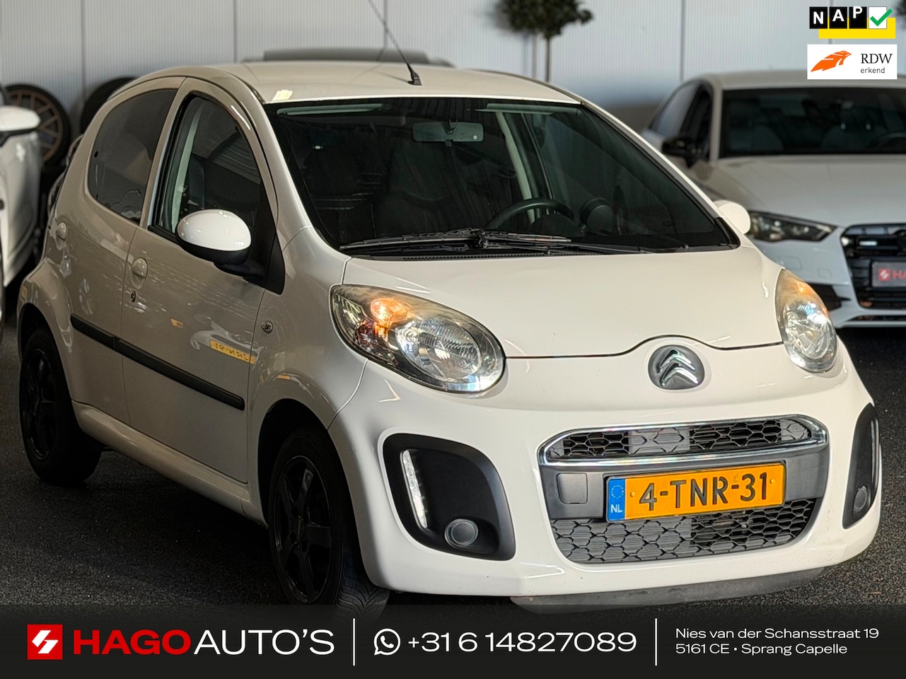 Citroën C1 - 1.0 Collection AIRCO/LED/ELEK-PAKKET/MULTIMEDIA/NAP/APK-01-2027! - AutoWereld.nl