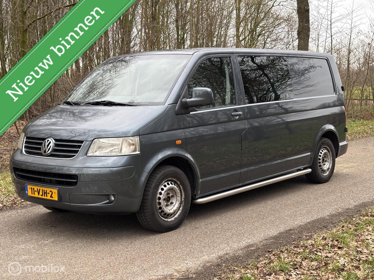 Volkswagen Transporter - 2.5 TDI 300 DC | Airco | Cruise | Nap - AutoWereld.nl