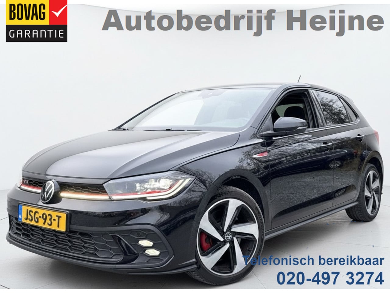 Volkswagen Polo - 2.0 TSI GTI TSI 210PK DSG GTI-SPORT IQ-LIGHT/PDC/CARPLAY FABRIEKS GARANTIE - AutoWereld.nl