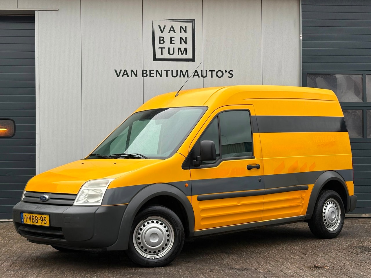 Ford Transit Connect - T230L 1.8TDCi 110pk Airco Schuifdeur Hoog Dak! - AutoWereld.nl