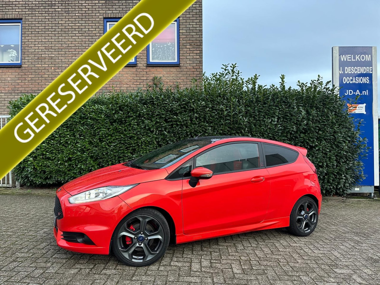 Ford Fiesta - 1.6 ST2 Distributieriem Nieuw, Climate C, Stoelverw, Navigatie!!!! DONDERDAG 05-03 ZIJN WI - AutoWereld.nl