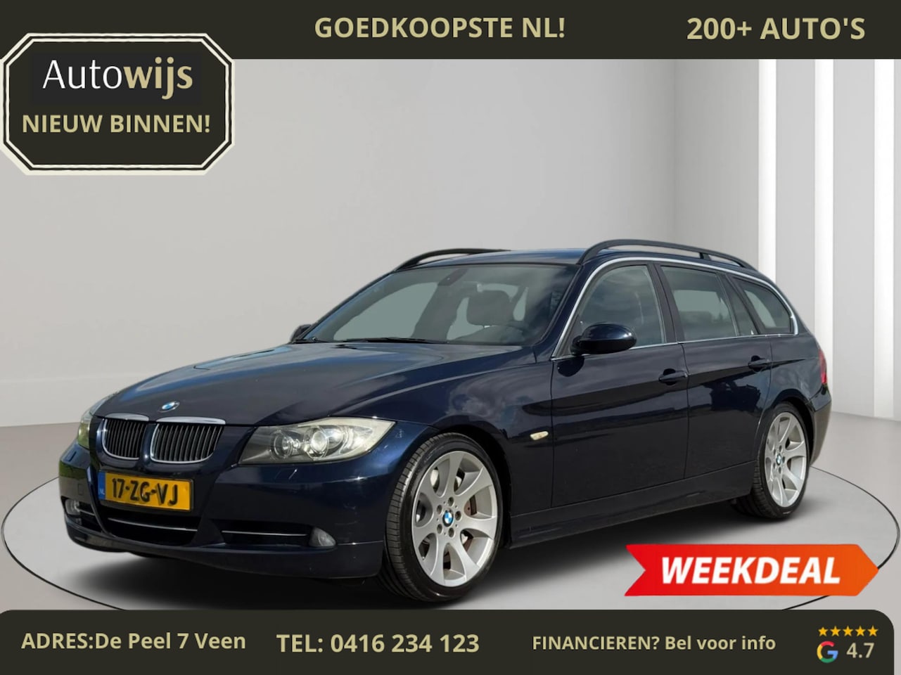 BMW 3-serie Touring - 335i High Executive|NL AUTO|GOED ONDERHOUDEN|M-SPORT|XENON|306PK - AutoWereld.nl