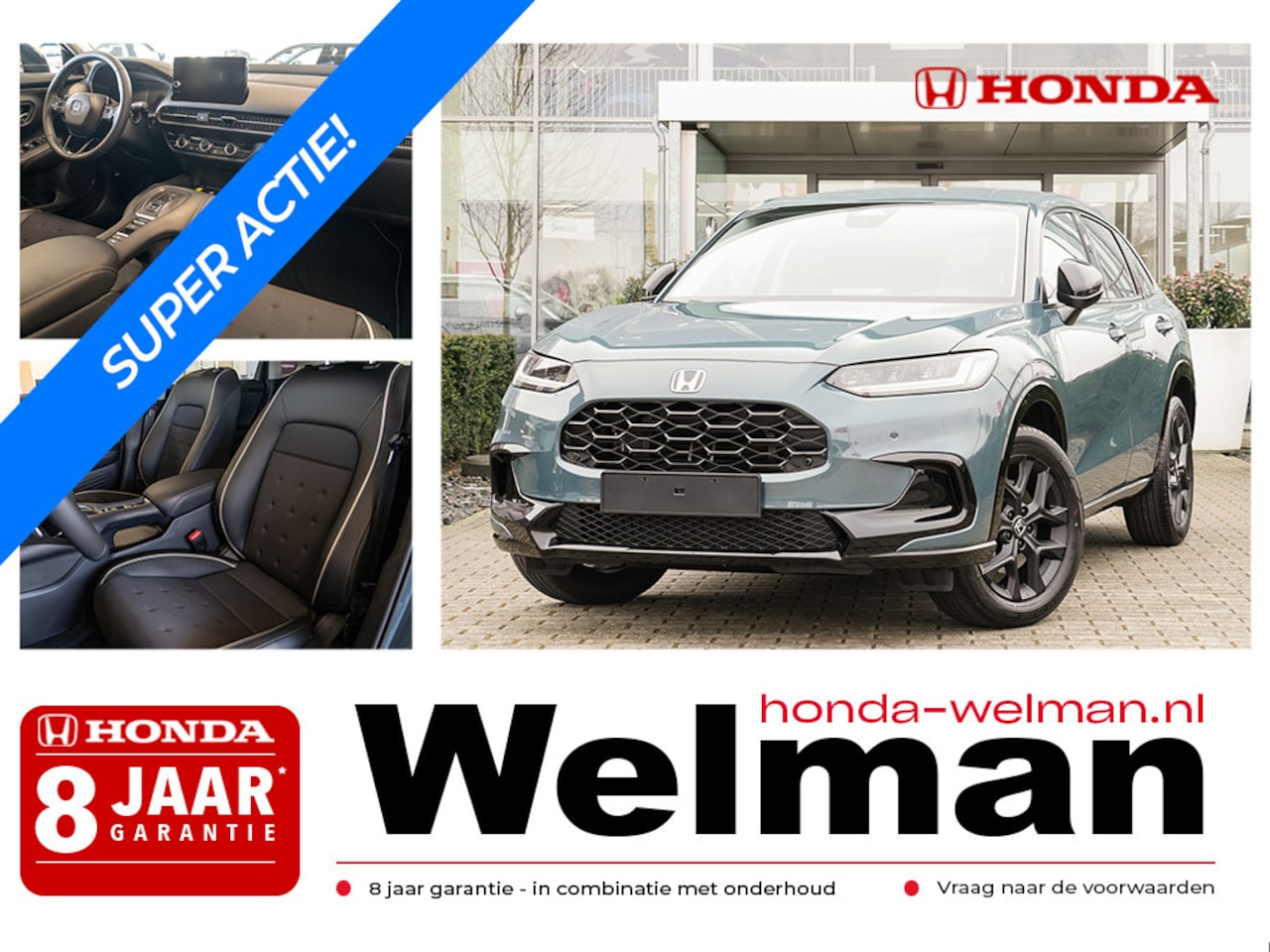 Honda ZR-V - 2.0i e:HEV SPORT - AKTIE  - DIRECT UIT VOORRAAD! - AutoWereld.nl