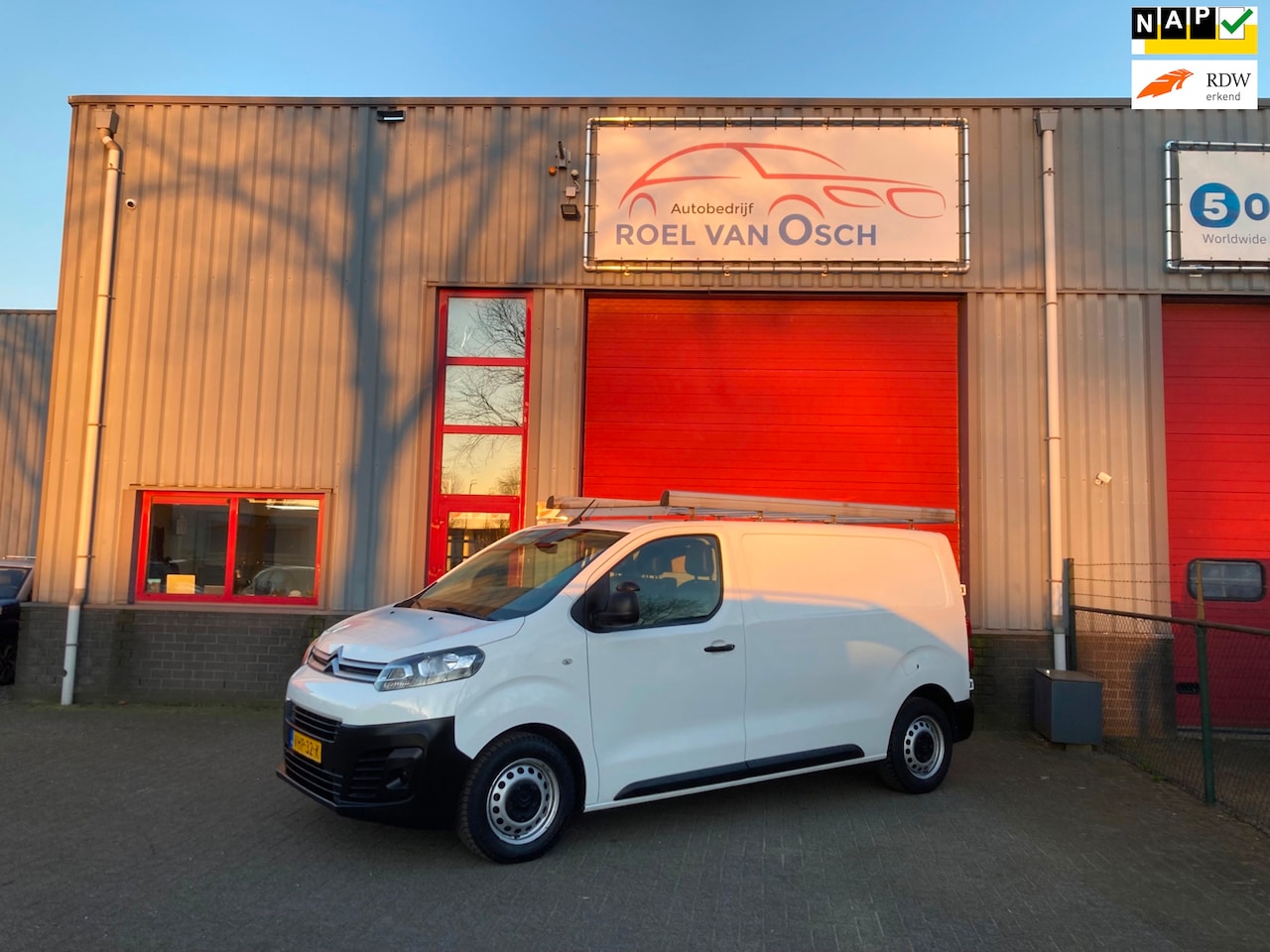 Citroën Jumpy - 2.0 BlueHDI 120pk M Club imperiaal trekhaak Airco - AutoWereld.nl