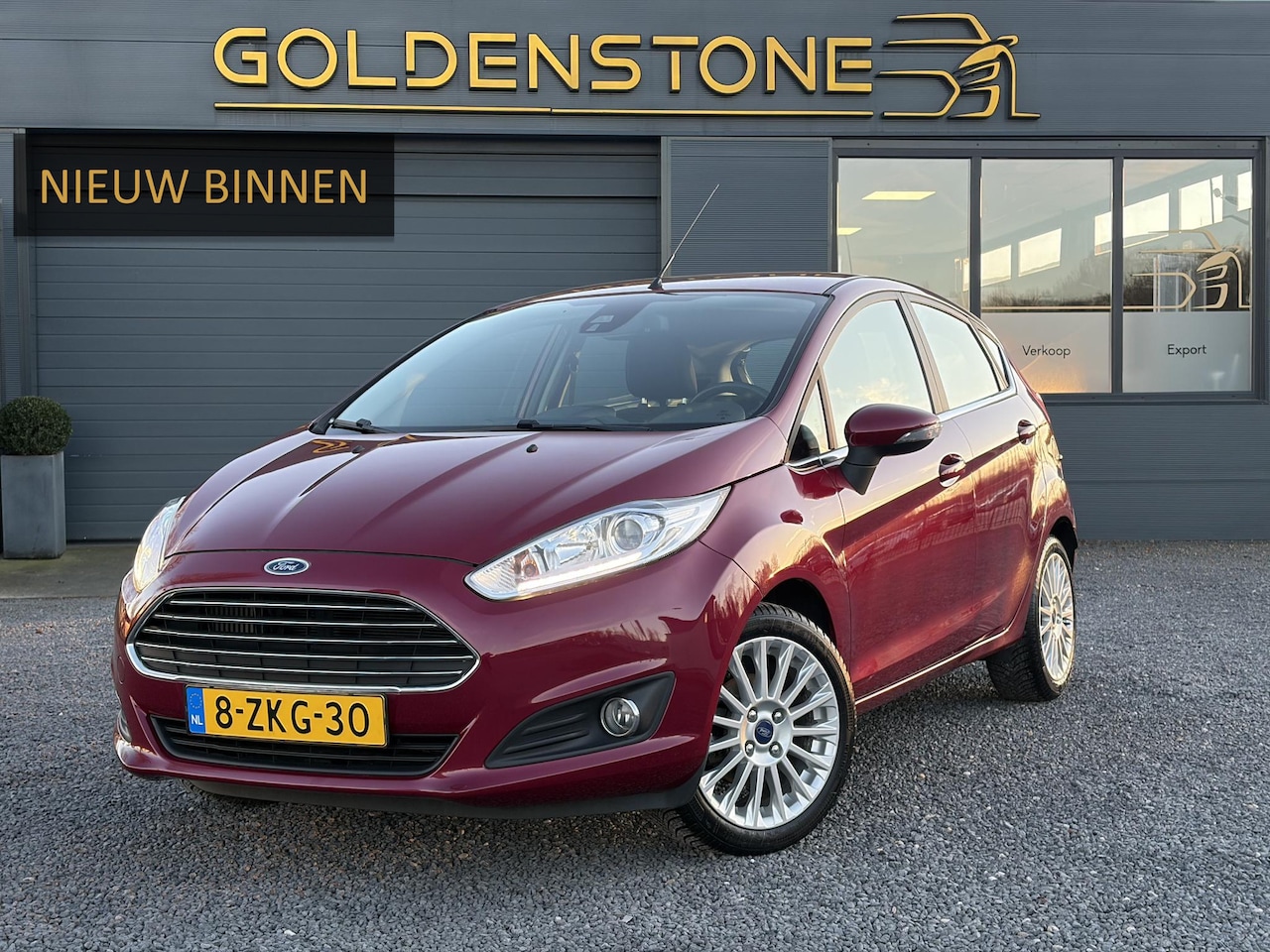 Ford Fiesta - 1.0 EcoBoost Titanium 2e Eigenaar,Navi,Clima,Cruise,5 Deurs,N.A.P,Zeer Zuinig,Weinig Km,Lm - AutoWereld.nl