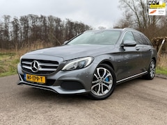 Mercedes-Benz C-klasse Estate - 350 e Lease Edition Plus 17inch Cruise Control Leder Clima Navi Stoelverwarming NAP