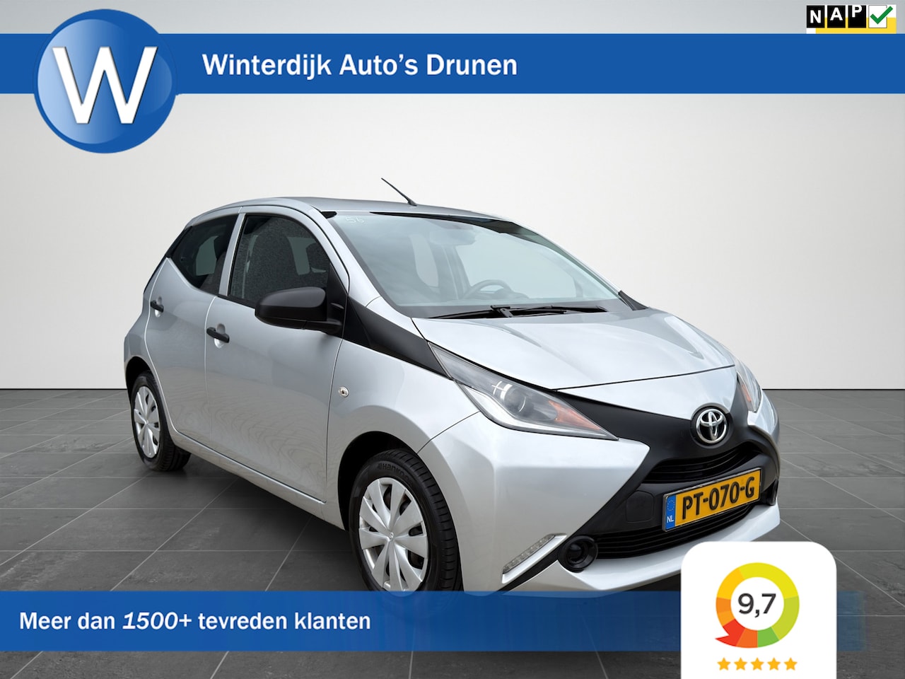 Toyota Aygo - 1.0 VVT-i x-now Airco|Cruise|Goed Onderhouden - AutoWereld.nl