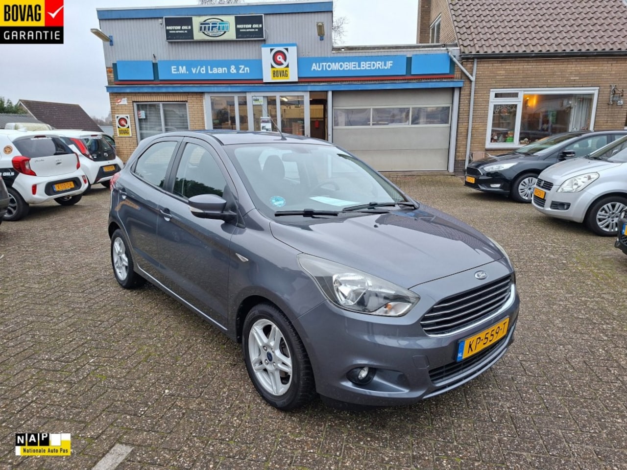 Ford Ka - +  1.2 Trend Ultimate NW MODEL/RADIO-CD MP3/AIRCO/PDC/ELEC RAMEN+SPIEGELS - AutoWereld.nl