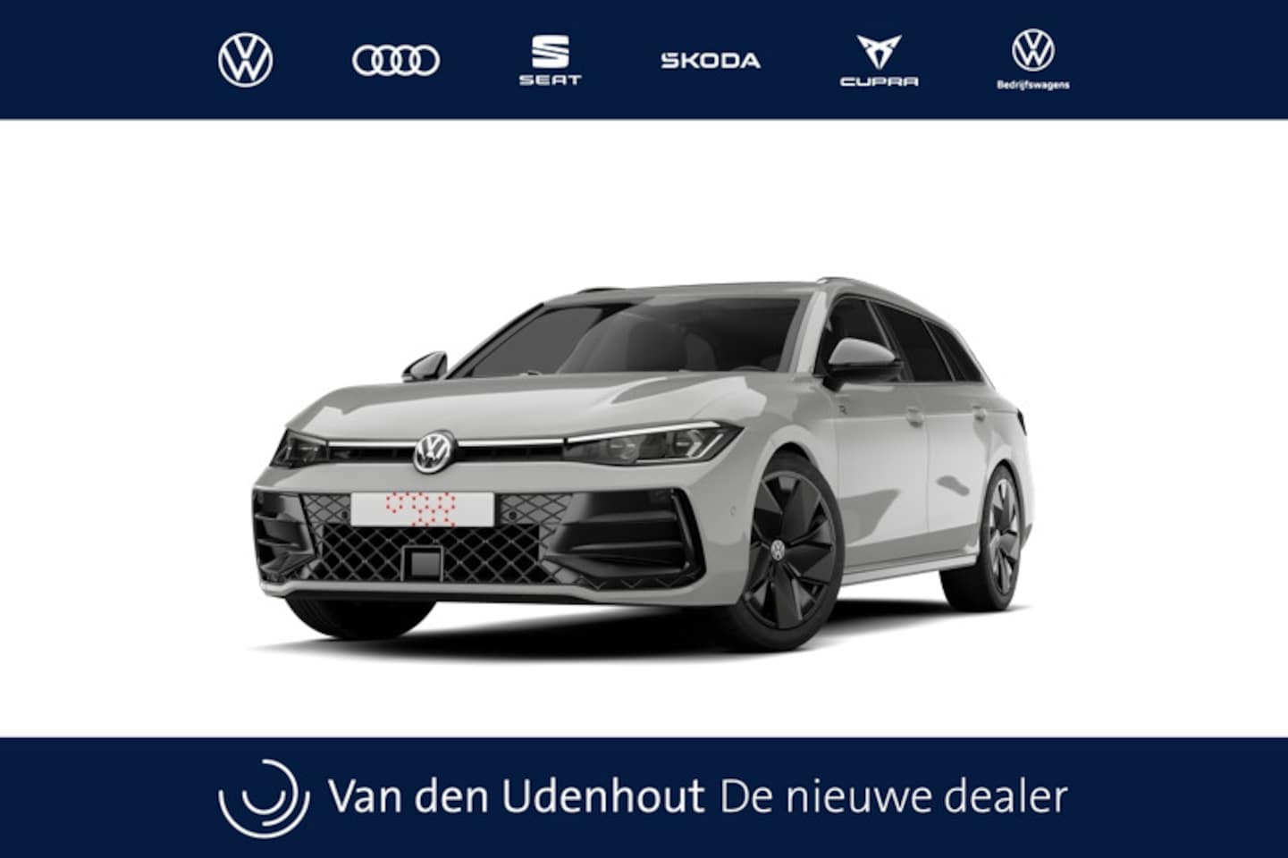 Volkswagen Passat Variant - 1.5 eHybrid 204 6DSG R-Line Edition Automaat | Afstandscontrolesysteem (Front Assist), met - AutoWereld.nl