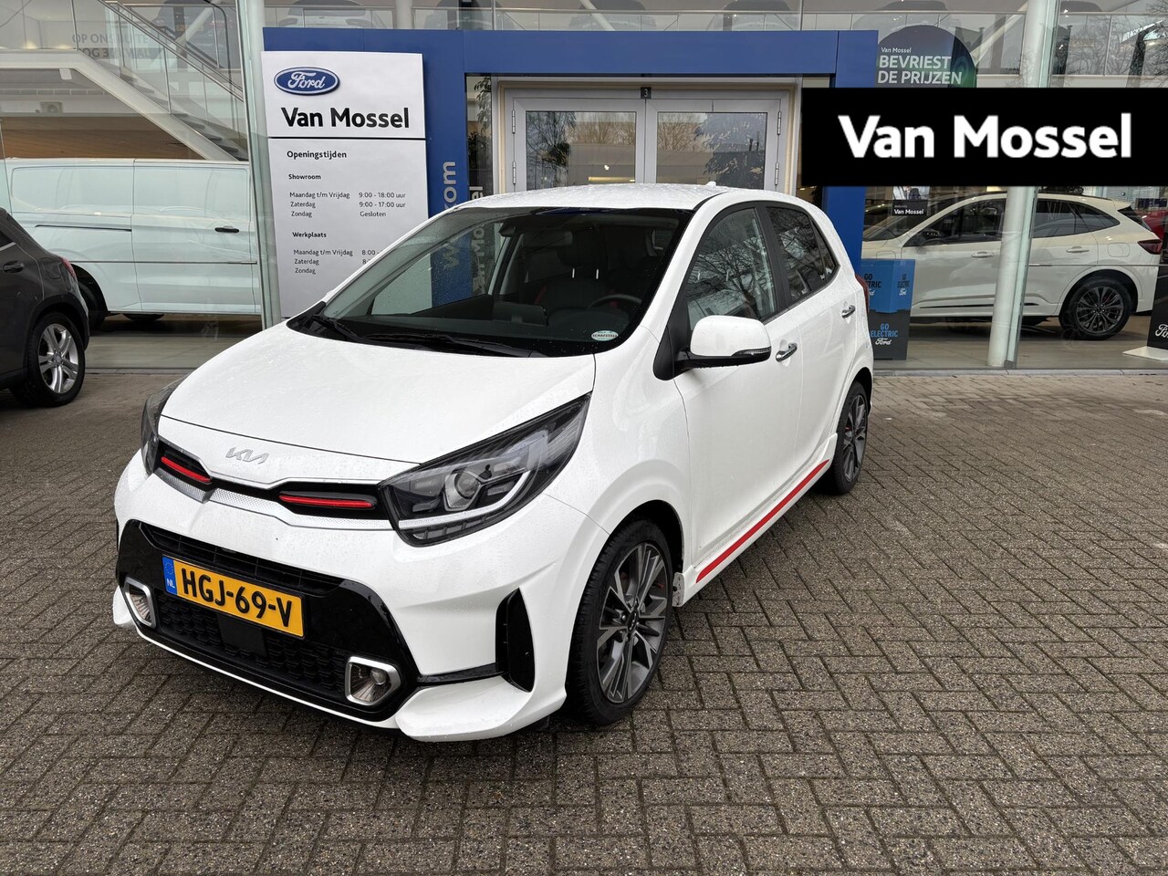 Kia Picanto - 1.0 T-GDi GT-Line 5p | 100PK! | Stoel/stuurverwarming | Camera | Navigatie | Dealeronderho - AutoWereld.nl