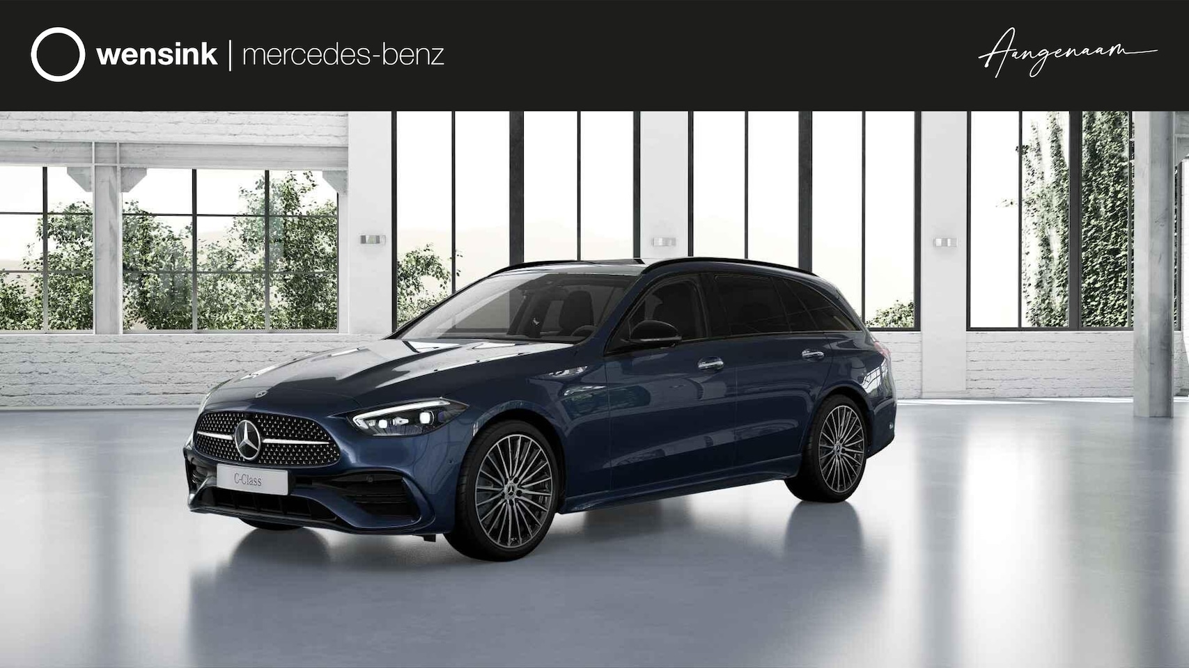 Mercedes-Benz C-klasse Estate - 300e Business Solution AMG | Panoramaschuifdak | AMG Line Plus | Head-up | Burmester | - AutoWereld.nl