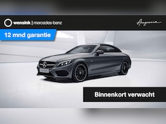 Mercedes-Benz C-klasse Cabrio - 180 Premium Plus | Night edition | Burmester | Memory | Airscarf | 19" lichtmetalen velgen