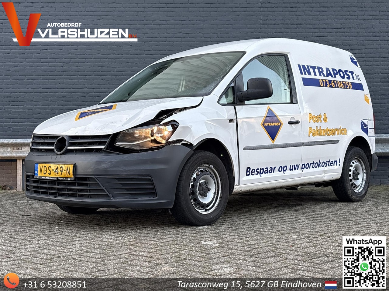 Volkswagen Caddy - 2.0 TDI L1H1 BMT Trendline | € 4.800,- NETTO! | Airco | - AutoWereld.nl