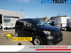 Peugeot e-Partner - Premium 50 kWh, 136KW, L1, Airco, Accu 100% 2 x Schuifdeur, Auto verkeerd in nieuwstaat