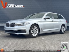 BMW 5-serie Touring - 518d Corporate Executive Automaat | Leder | Cruise | Climate | Navi | Camera | Trekhaak |