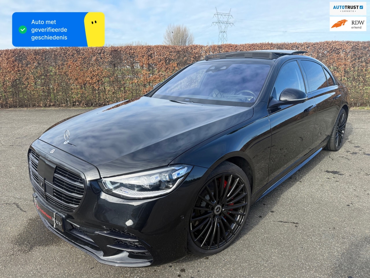 Mercedes-Benz S-klasse - 580e Lang AMG Line|Pano|360|Airmatic|Achterasbest. - AutoWereld.nl