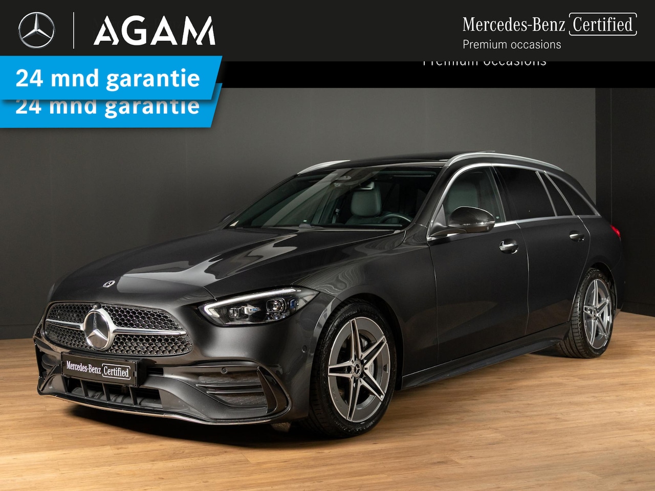 Mercedes-Benz C-klasse Estate - 180 Star Edition AMG Line Premium | Panorama dak - AutoWereld.nl
