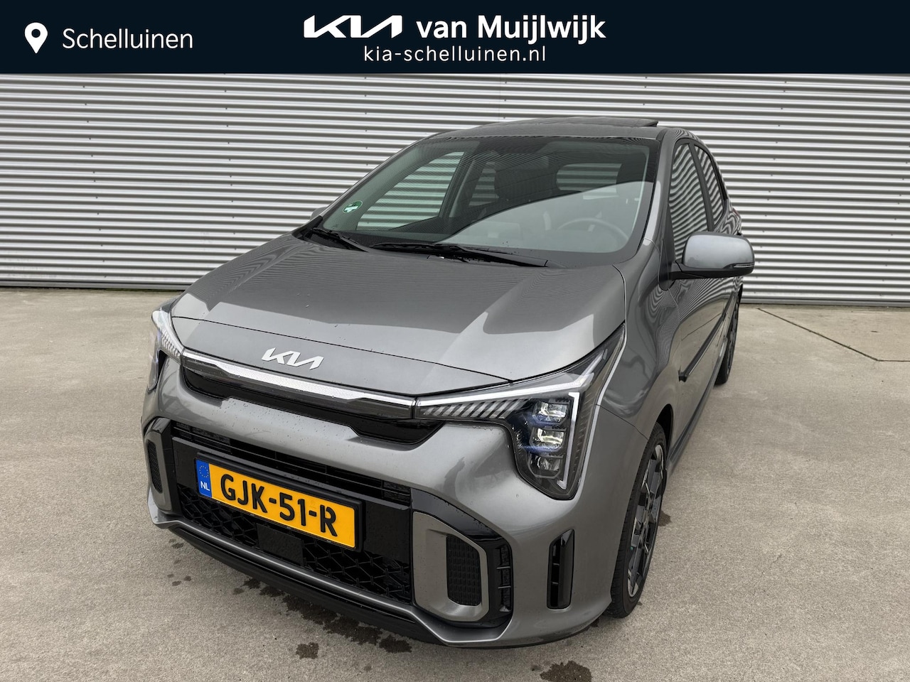 Kia Picanto - 1.0 DPI GT-Line NW door ons geleverd & Onderhouden | Draaghaak | Sunroof | Keurige auto ! - AutoWereld.nl