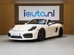 Porsche Boxster Spyder - 3.8 Origineel NL/Keramisch/Sport Chrono/Carbon Kuipen/Sportuitlaat/Carplay/Gele accenten/C