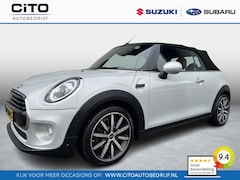 MINI Cabrio - 1.5 Cooper Chili | Apple Carplay & Android Auto | Bruin Lederen Bekleding | Climate Contro