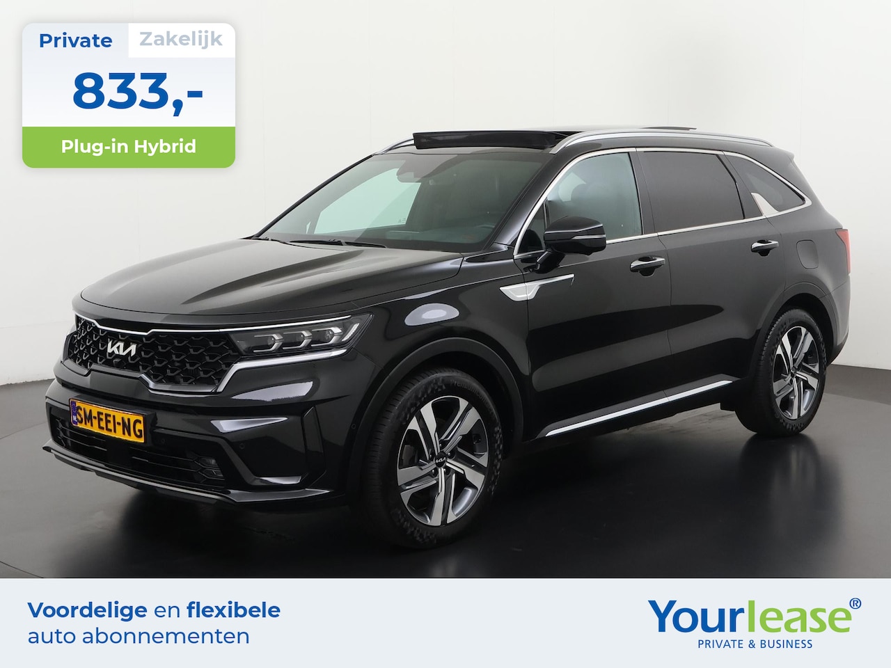 Kia Sorento - 1.6 T-GDI Plug-in Hybrid 4WD ExecutiveLine | All-in 833,- Private Lease | Direct uit voorr - AutoWereld.nl