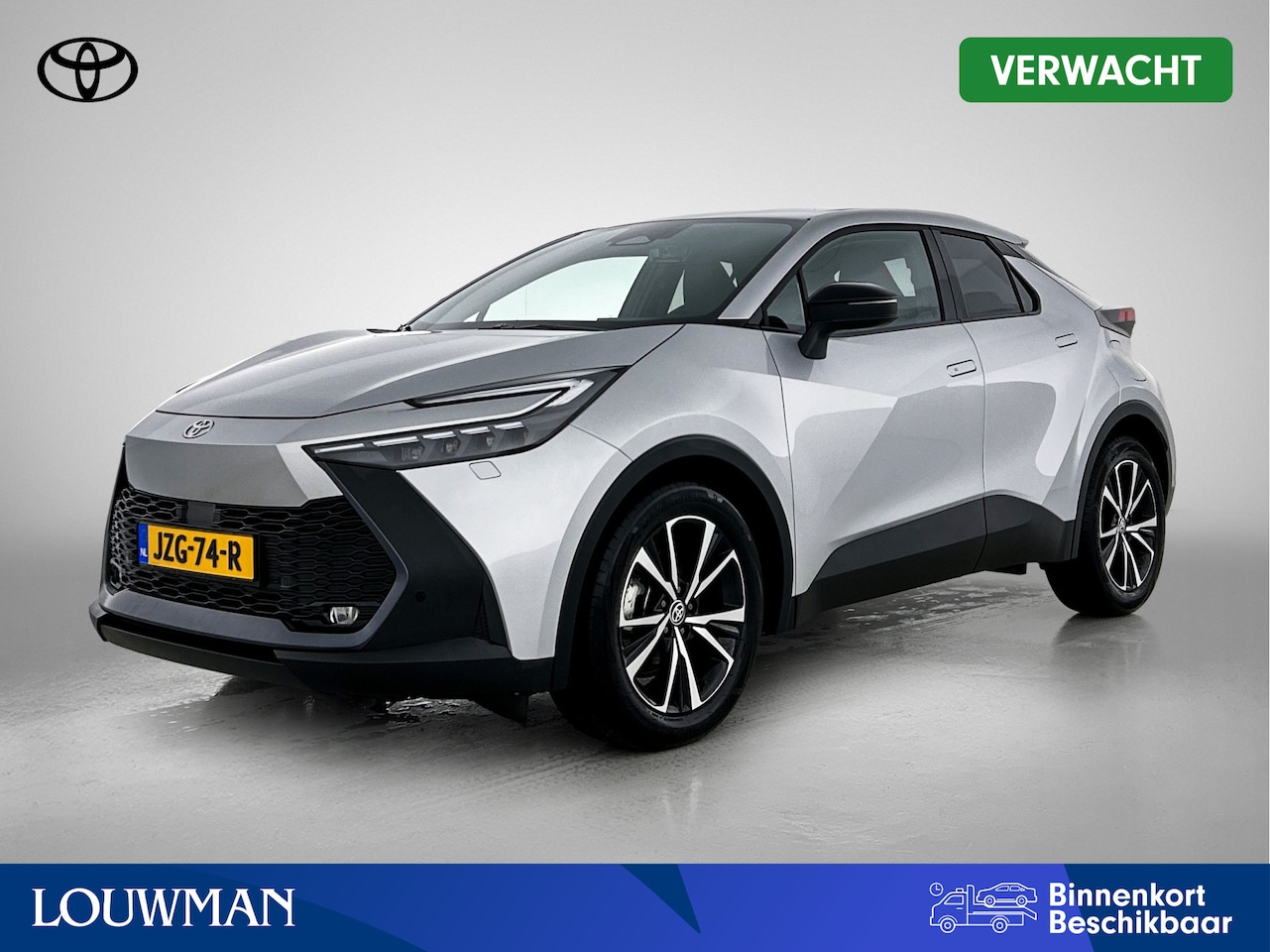 Toyota C-HR - 1.8 Hybrid 140 First Edition | Stoel + Stuur + Voorruitverwarming | Blindspot | Groot Sche - AutoWereld.nl