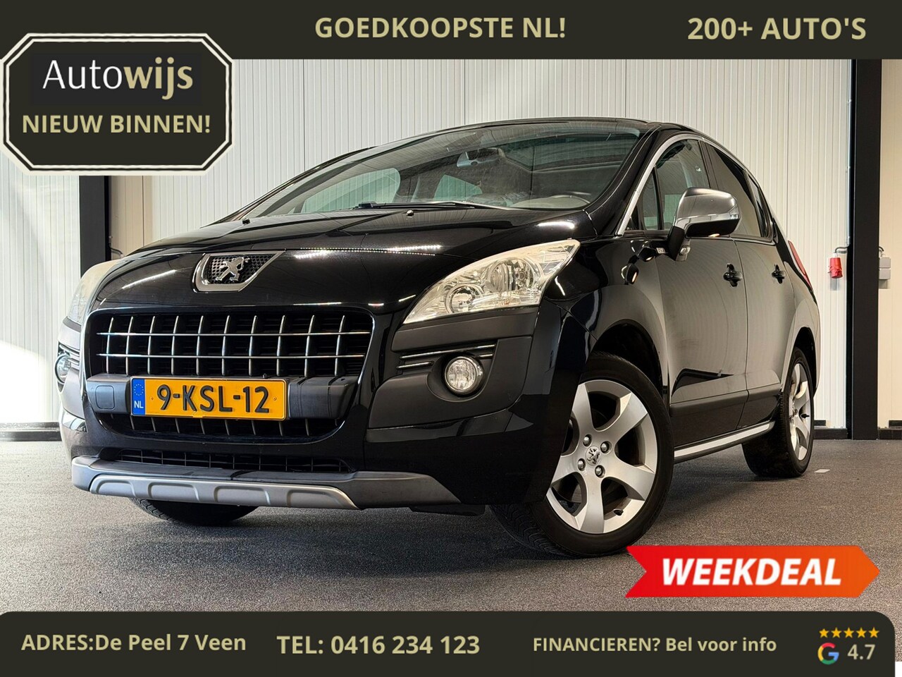 Peugeot 3008 - 1.6 THP Style|PANO|PDC|TREKHAAK|ketting VV|NWE APK - AutoWereld.nl
