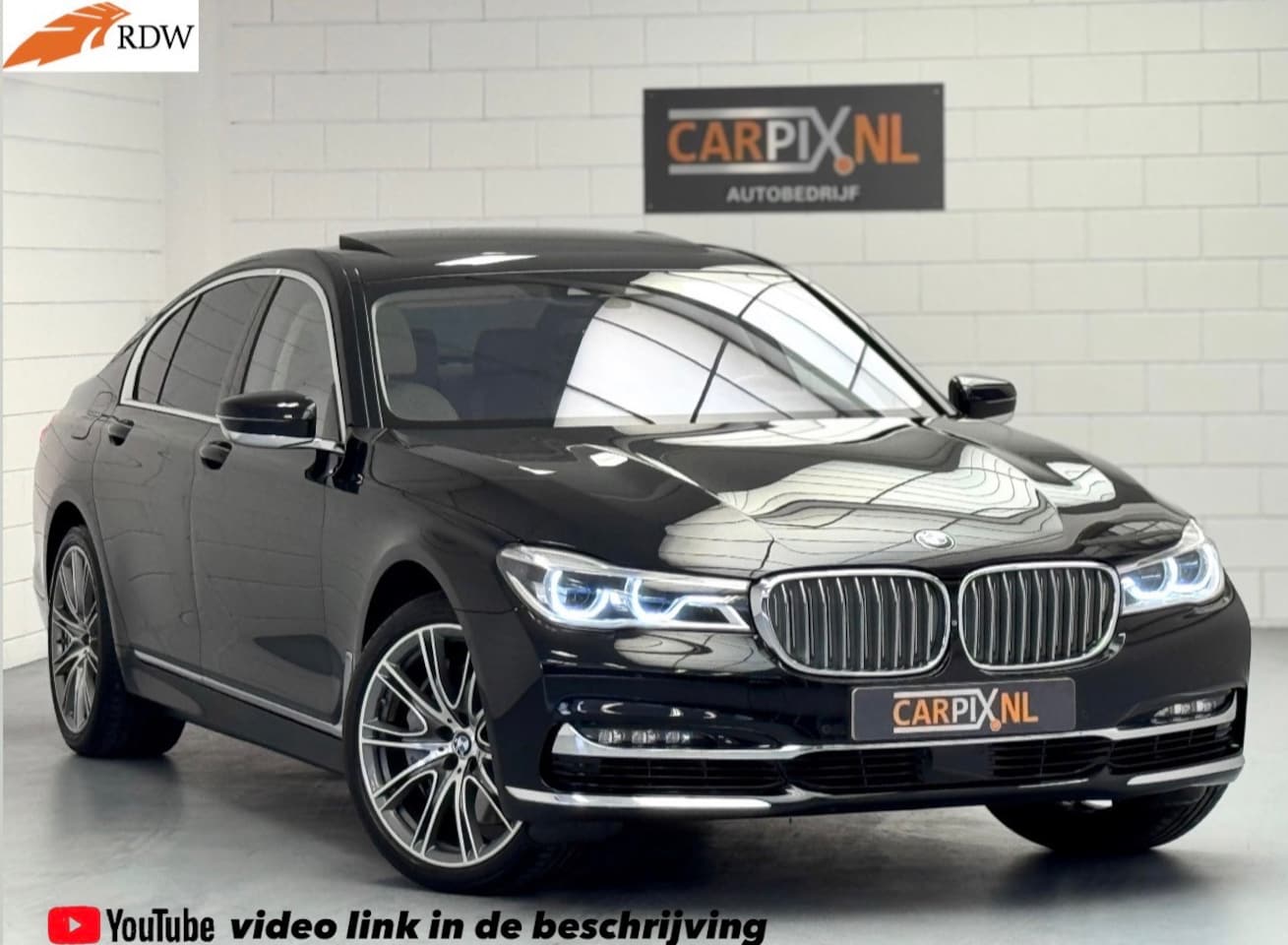 BMW 7-serie - 750i xDrive 450hp 2017 High Executive Individual, 20", massage - AutoWereld.nl