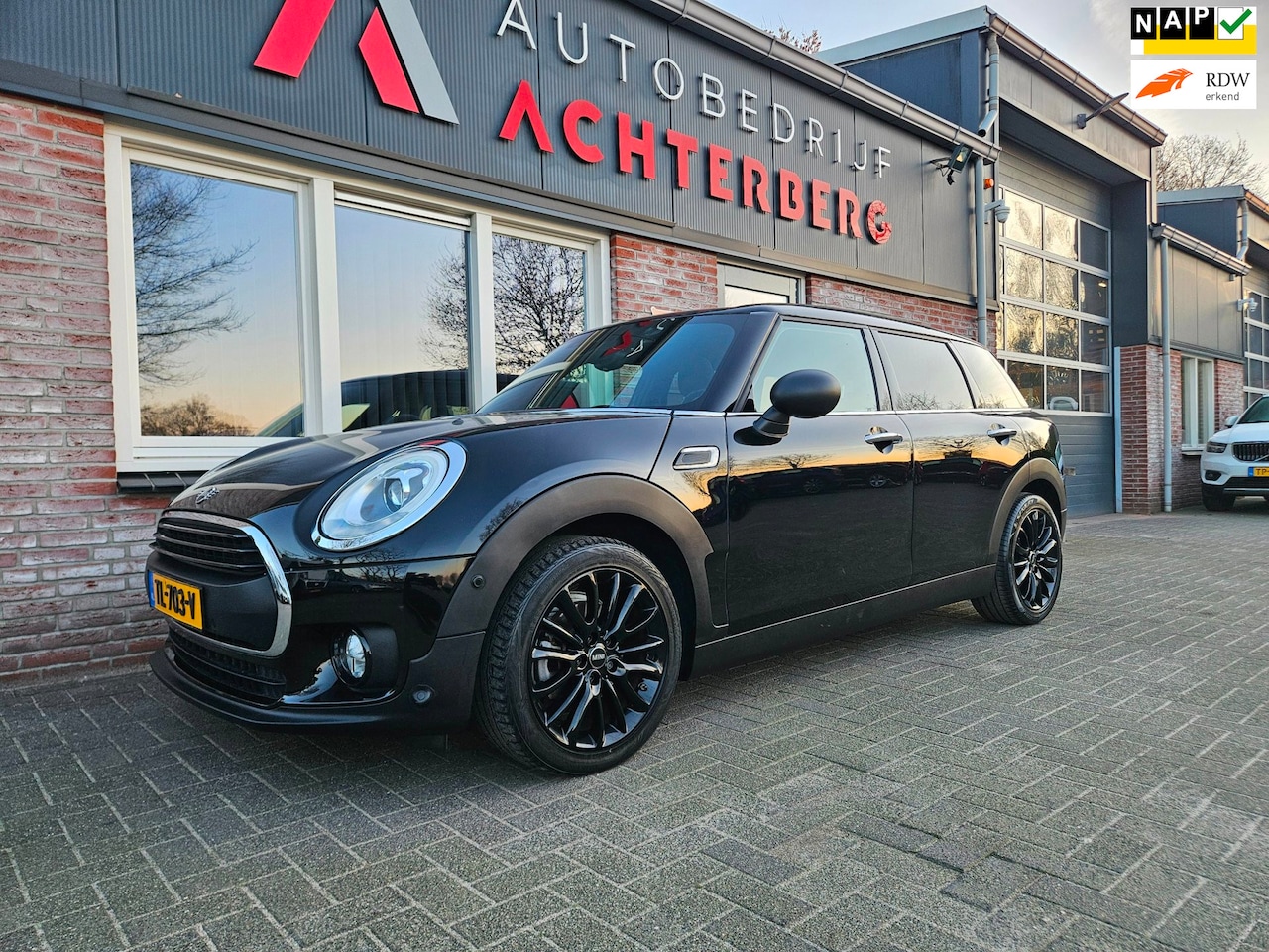 MINI Clubman - Mini 1.5 One Business Edition Automaat! Panorama/Schuifdak! LED! Navigatie! Mooie Auto! NA - AutoWereld.nl