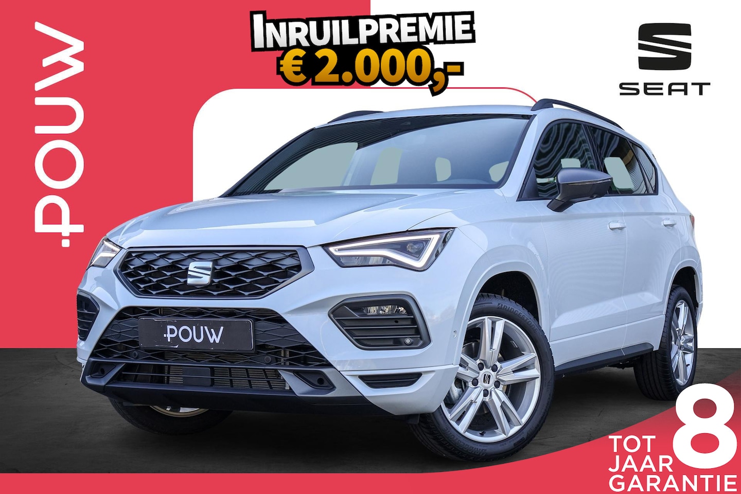 SEAT Ateca - 1.5 TSI 150pk DSG FR Business Intense | Safe & Driving Pakket 1 | Stoelverwarming - AutoWereld.nl