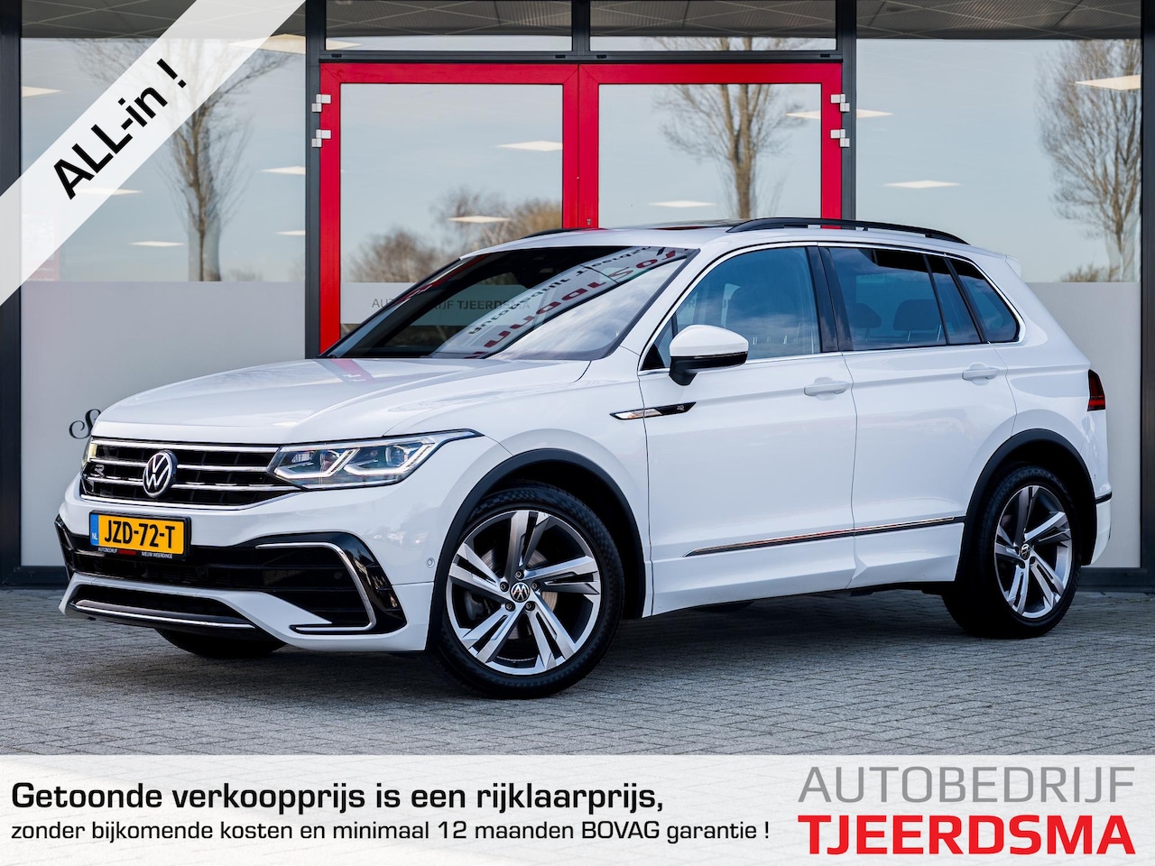 Volkswagen Tiguan - 1.5 TSI R-Line Business+ | Schuif/ Kantel Panorama Dak | IQ Drive | Camera | Dode Hoek Det - AutoWereld.nl