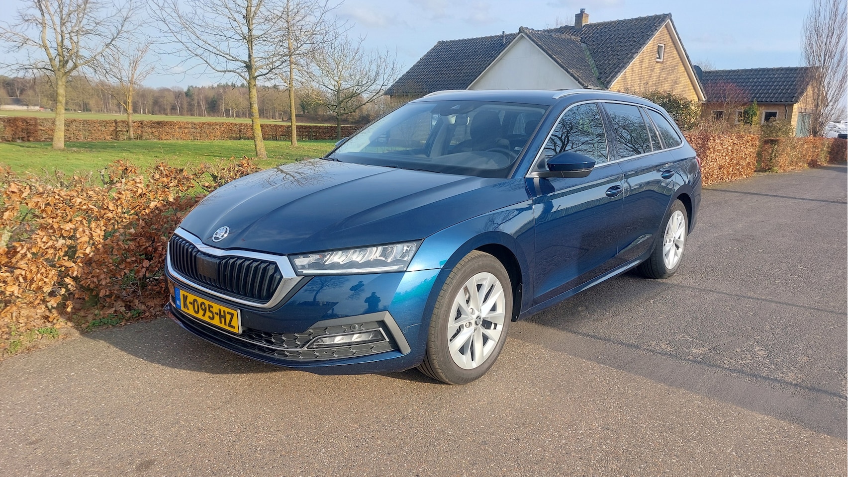 Skoda Octavia Combi - 1.0 TSI Business Edition CLIMA/NAVI/LED BJ 2021 - AutoWereld.nl