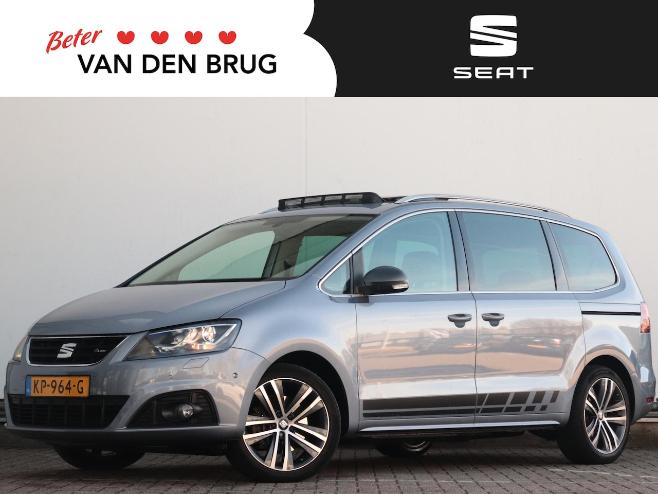 SEAT Alhambra - 1.4 TSI FR Connect | 7 Persoons | Panorama dak | Elektrische deuren | Afneembare trekhaak - AutoWereld.nl