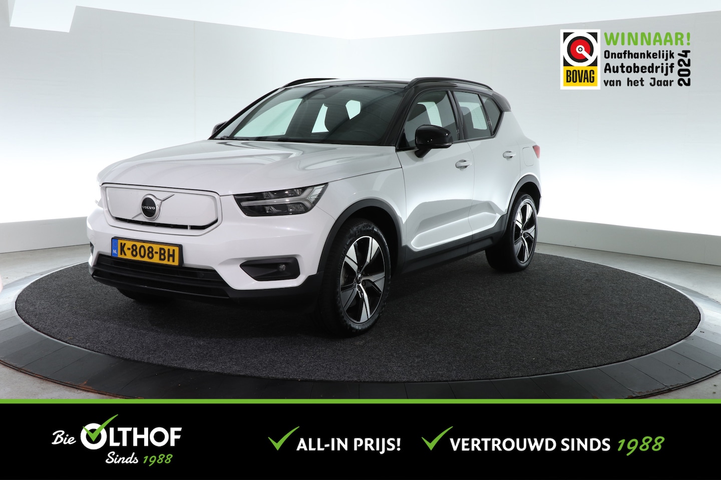 Volvo XC40 - Recharge P8 AWD R-Design | STOEL-STUURVERW. | CARPLAY | - AutoWereld.nl