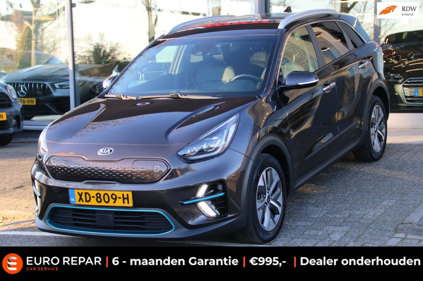 Kia e-Niro - ExecutiveLine 64 kWh LEDER CAMERA NL-AUTO NAP! - AutoWereld.nl