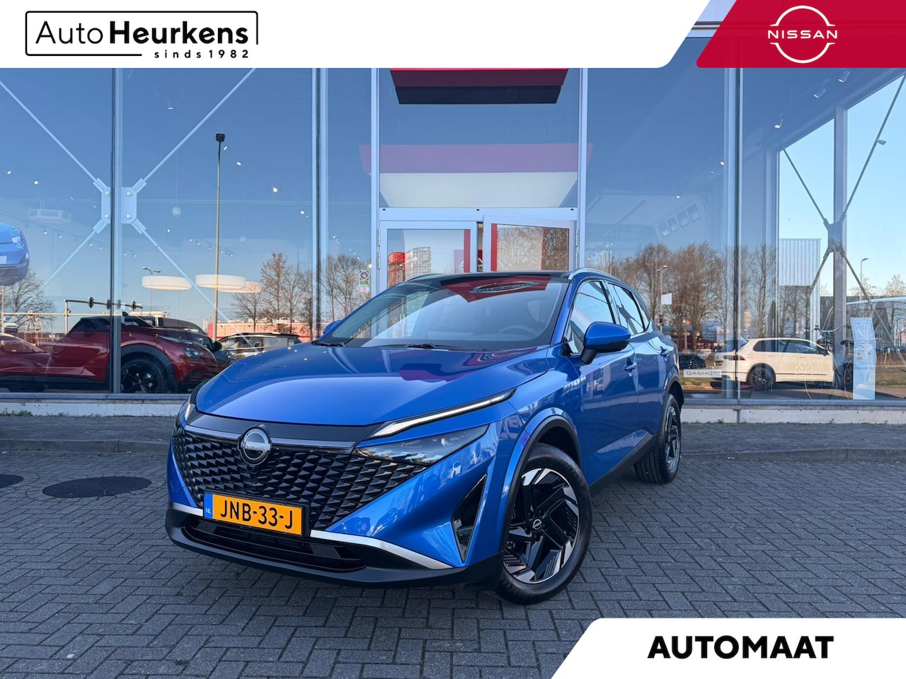 Nissan Qashqai - 1.3 MHEV Xtronic Business Executive | NAVIGATIE | 360° CAMERA | PANORAMADAK | - AutoWereld.nl