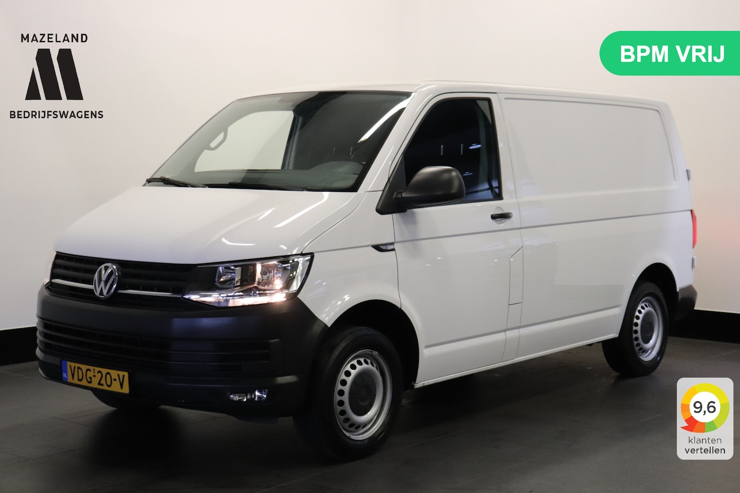 Volkswagen Transporter - 2.0 TDI EURO 6 - Airco - Navi - Cruise - €13.950,- Excl. - AutoWereld.nl