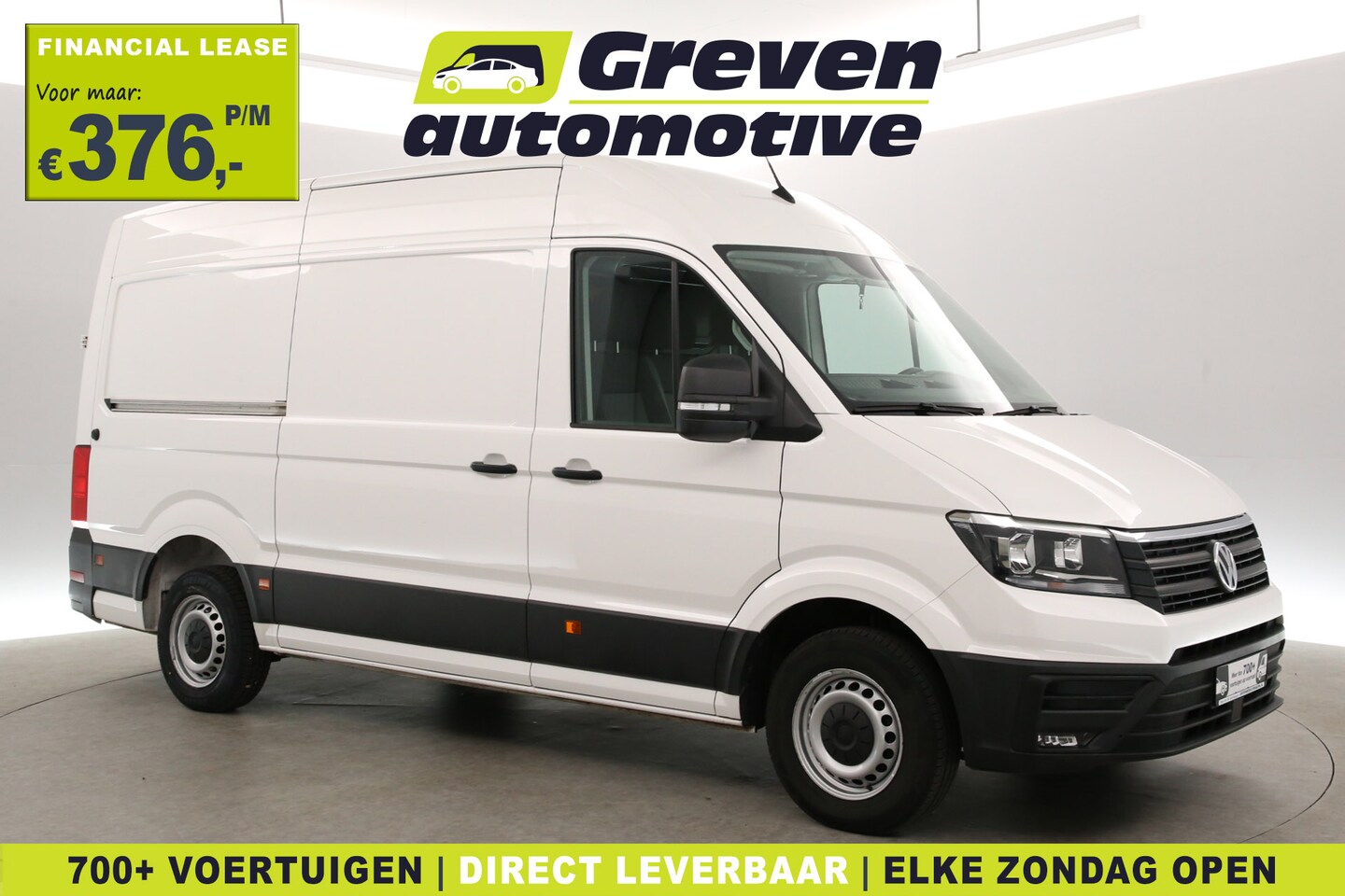Volkswagen Crafter - 2.0 TDI L3H3 140PK | 3000kg Trekgew. | Airco | Cruise | Camera | Carplay | 3 Zits - AutoWereld.nl