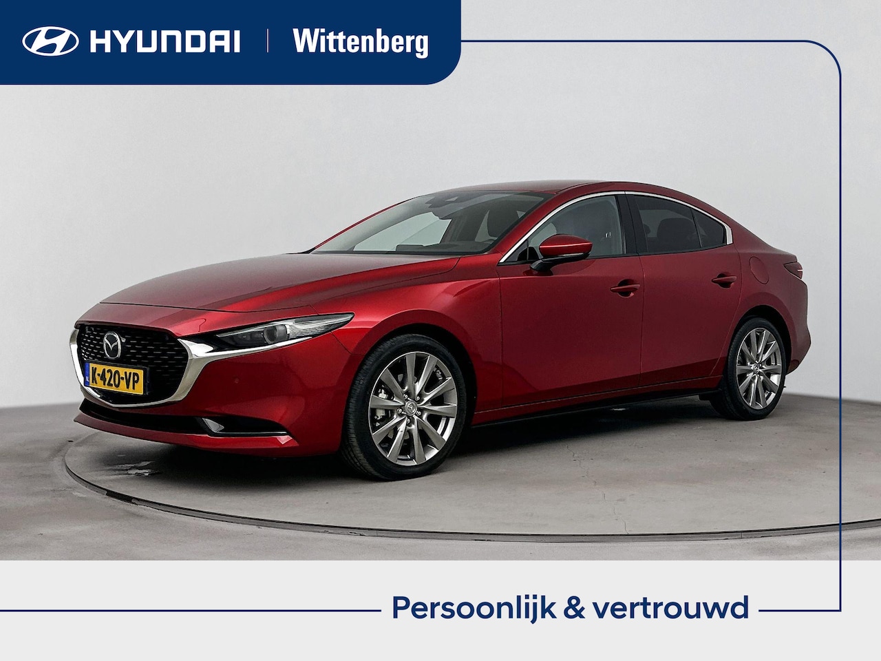 Mazda 3 Sport - 2.0 e-SkyActiv-G M Hybrid 150 Sportive | Parkeersensoren | 18"inch LM Velgen | Metallic La - AutoWereld.nl