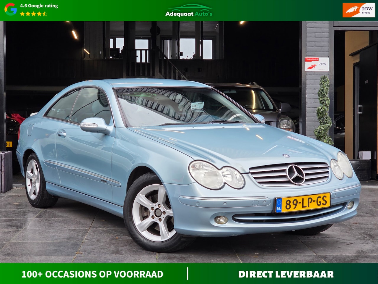 Mercedes-Benz CLK-klasse Coupé - 240 Elegance|AUT|NAP|Cruise - AutoWereld.nl