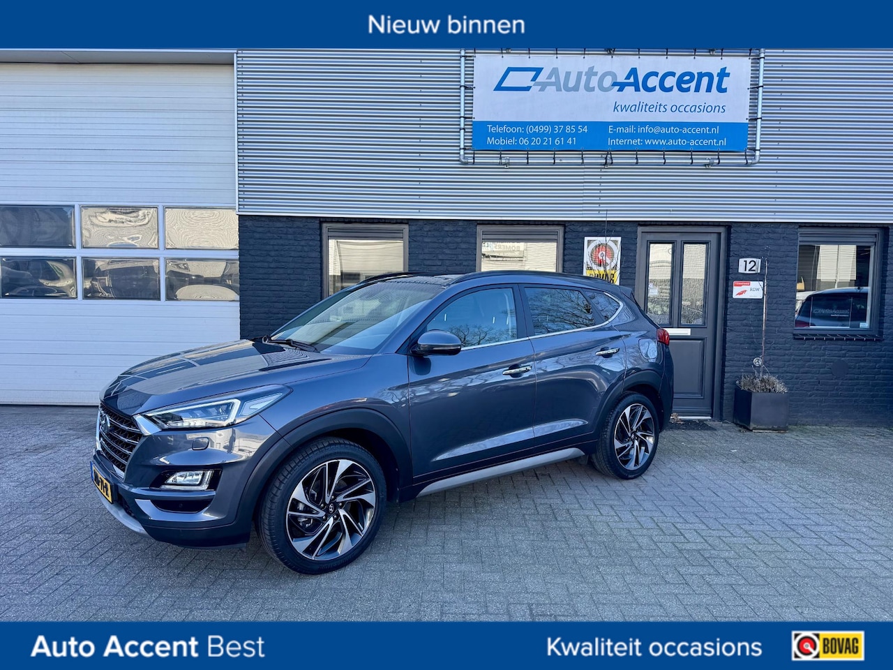Hyundai Tucson - 1.6 T-GDi Premium Leder/Camera/Pano/71dkm... - AutoWereld.nl