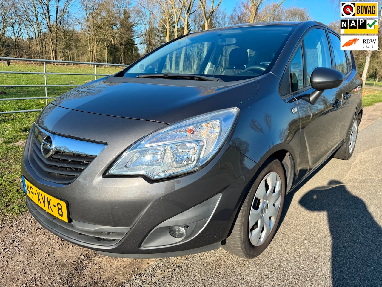 Opel Meriva - 1.4 Turbo Anniversary Edition compleet onderhouden|trekhaak - AutoWereld.nl